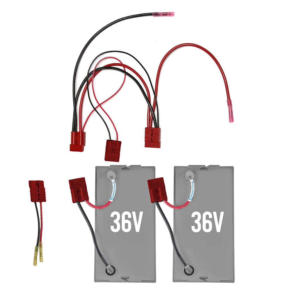 Connect-Ease 36V Parallel Kit RCE236VCHK for 2-36V Batteries to 1 Motor