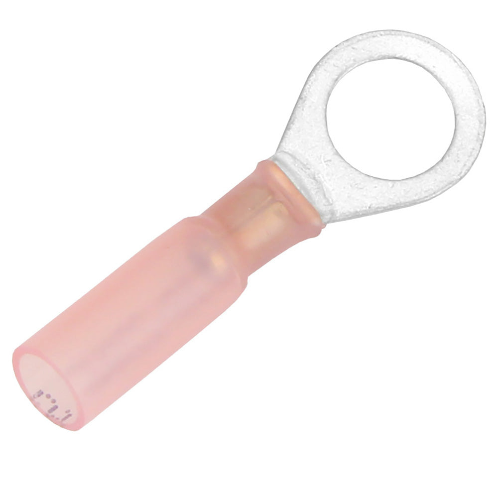 Pacer Group TE18-56R-25 22-18 AWG Heat Shrink Ring Terminal - 5/16" Stud Size - 25 Pack
