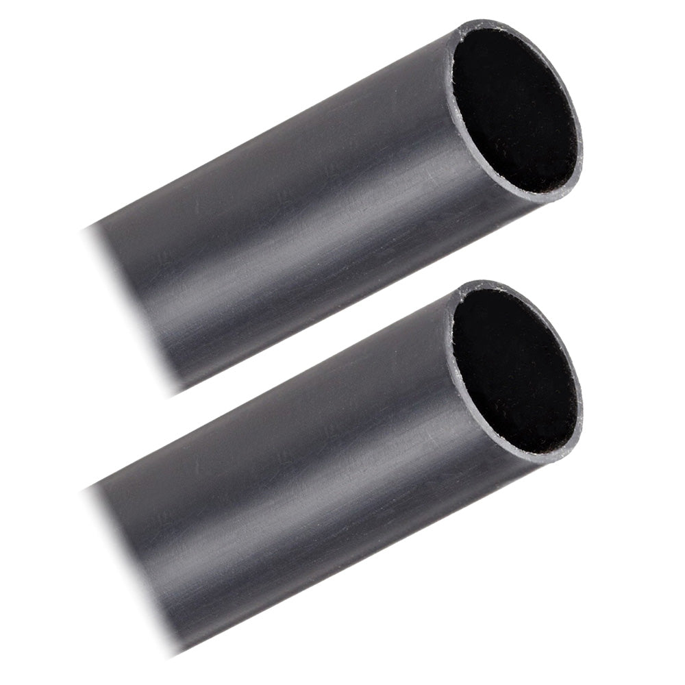 Pacer Group BHW1-12BK-2 Heavy Wall Heat Shrink Tubing - 1" x 12" - Black (2-Pieces)