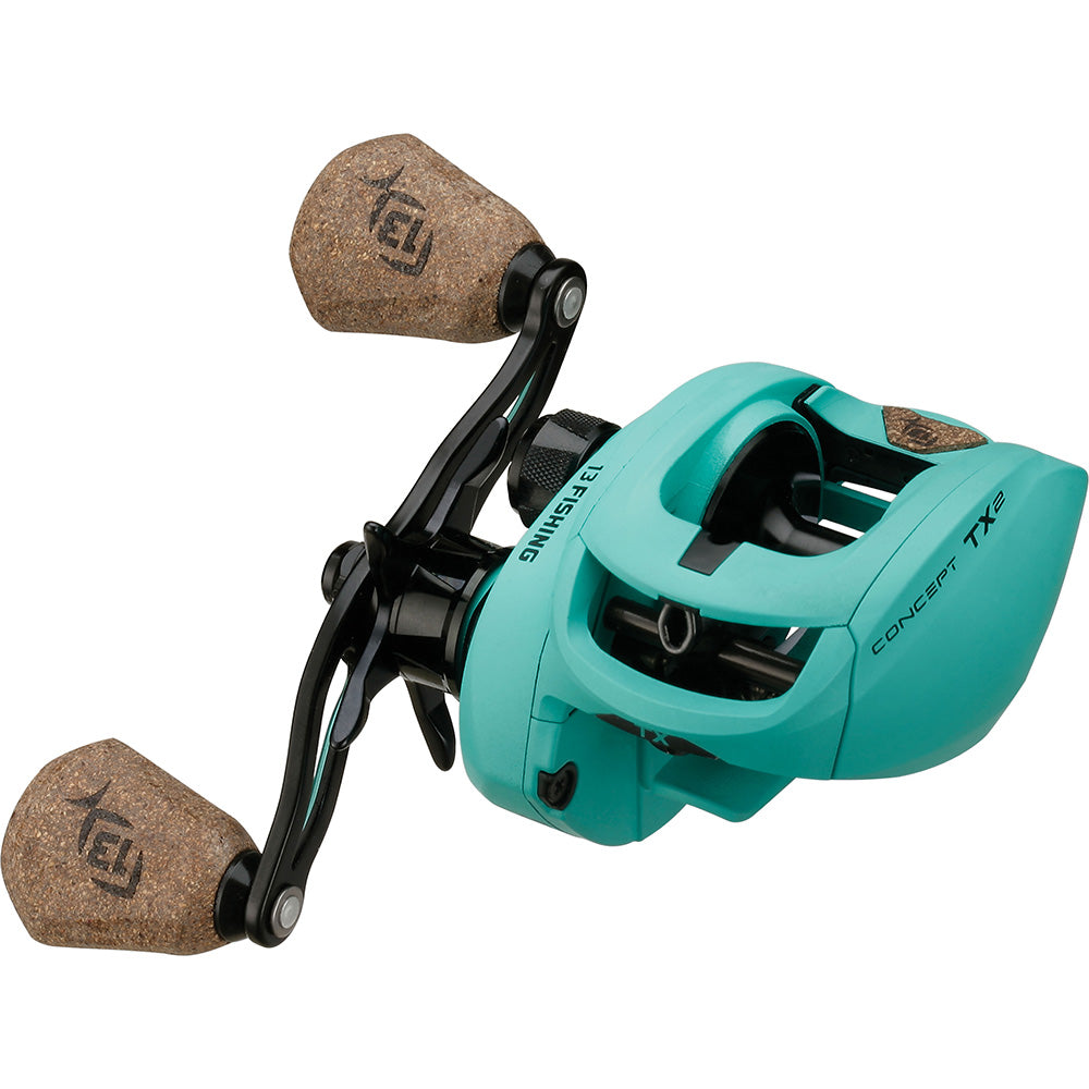 13 Fishing Concept TX2 Baitcast Reel - TX2-7.5-RH - 7.5:1 Gear Ratio - Right Hand