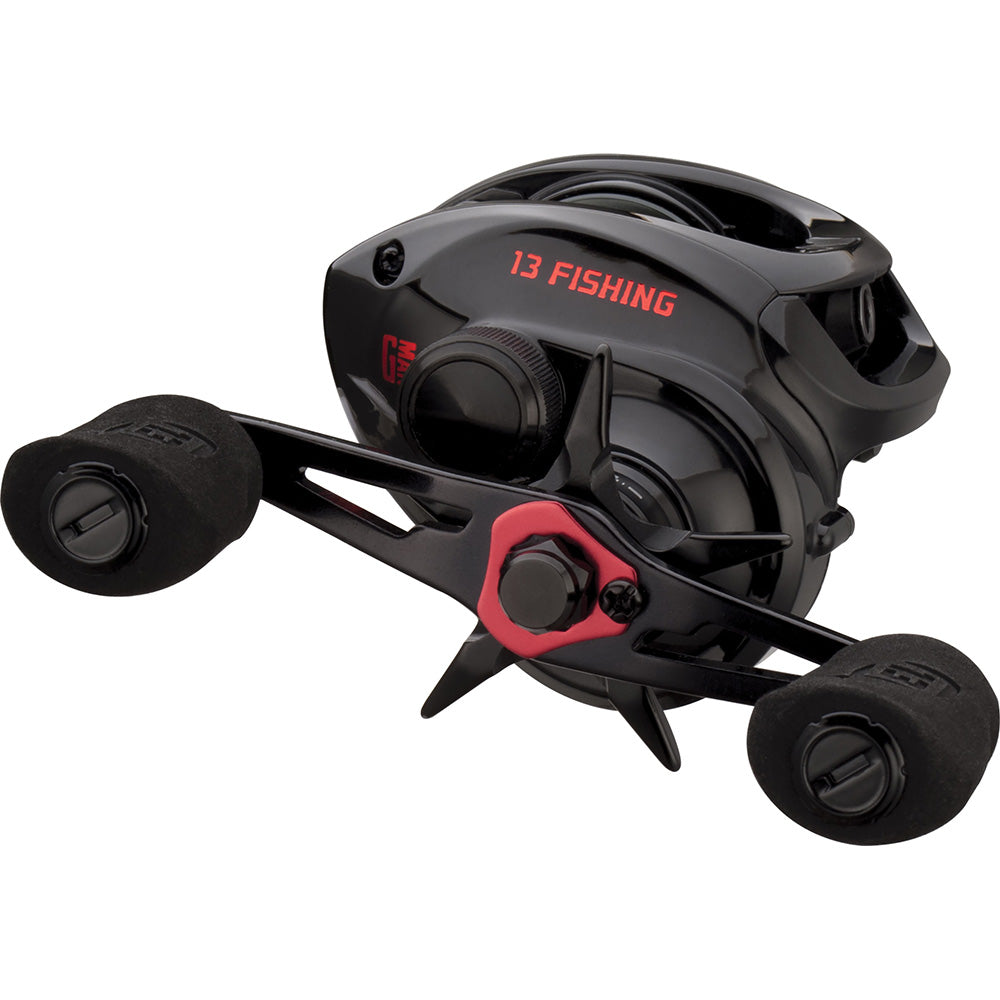 13 Fishing Inception G2 Baitcast Reel - 6.6:1 Gear Ratio - Right-Handed - ING2-6.6-RH