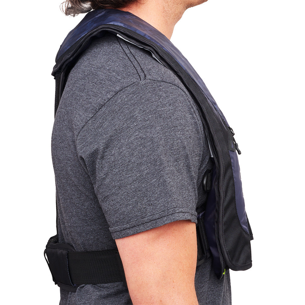 Bluestorm Atmos 40 Auto Type II Inflatable PFD - Coastal Blue (Part D1H-23-BSB)