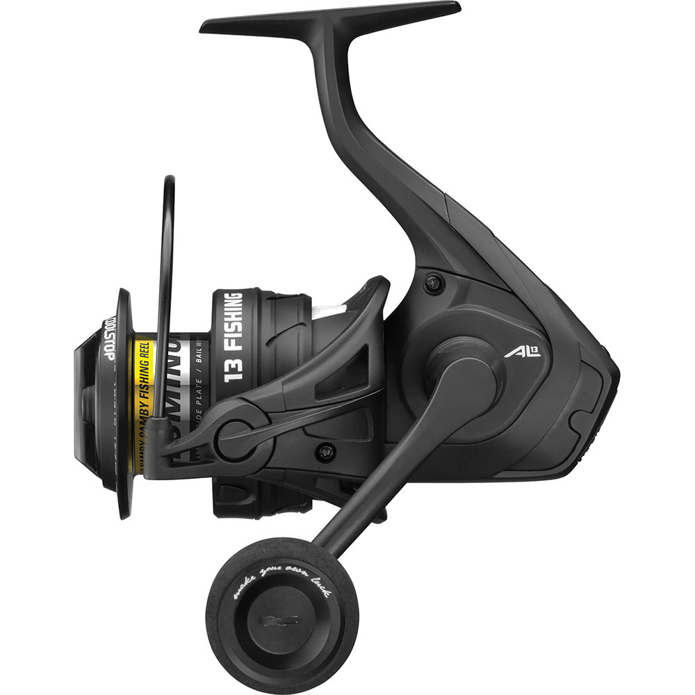 13 Fishing AL13 Spinning Reel - 5.2:1 Gear Ratio - AL13-5.2-6.0