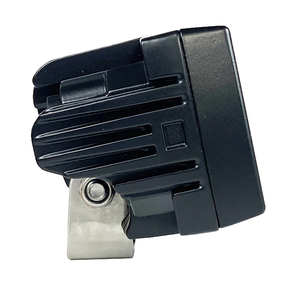 Black Oak LED 4BMS-S 4" Marine Spreader Light Flood Scene LED Pro Series 3.0 - Black