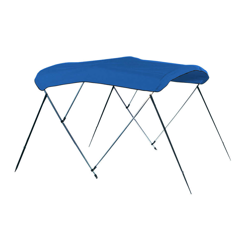 Carver by Covercraft 3 Bow 4675U Bimini Top with Boot - Pacific Blue Acrylic