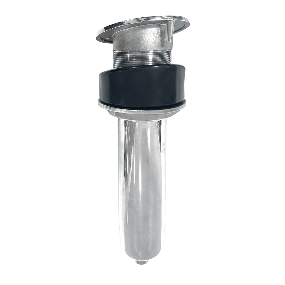 Tigress 10.5" 15-Degree Swivel Rod Holder - Screwless - Stainless Steel 77279