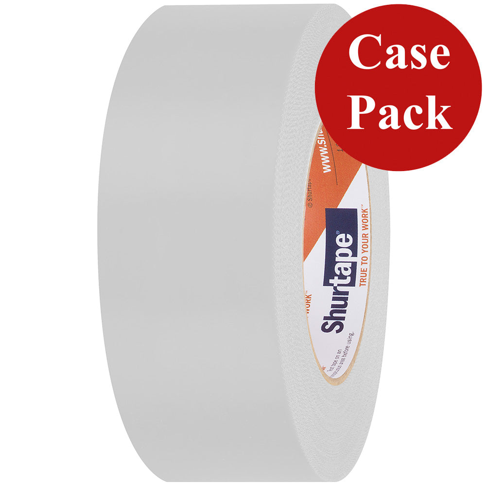 Shurtape 105730C UV-Resistant Marine Heat Shrink Tape - 48MM x 55M Roll - Serrated Edge White (Case of 24 Rolls)
