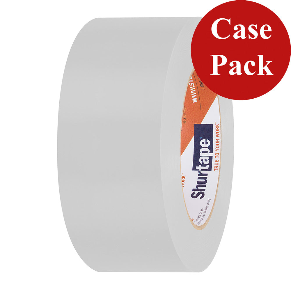 Shurtape 105745C UV-Resistant Marine Hull Preservation Tape - 48MM x 33M Roll - White (Case of 24 Rolls)
