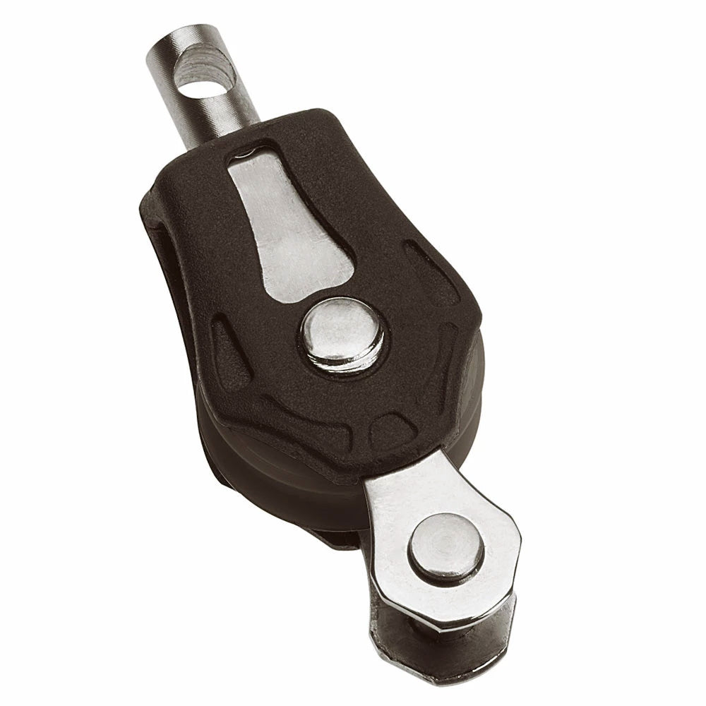 Barton Marine N00191 Size 0 20mm Plain Bearing Pulley Block with Single Swivel & Becket