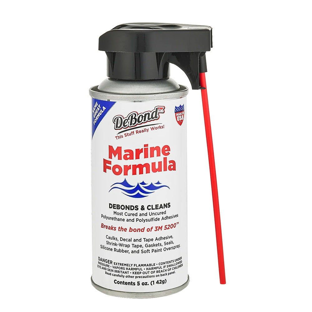 Marine Formula by DeBond Corporation MF5U 5oz Aerosol - Adhesive & Sealant Remover