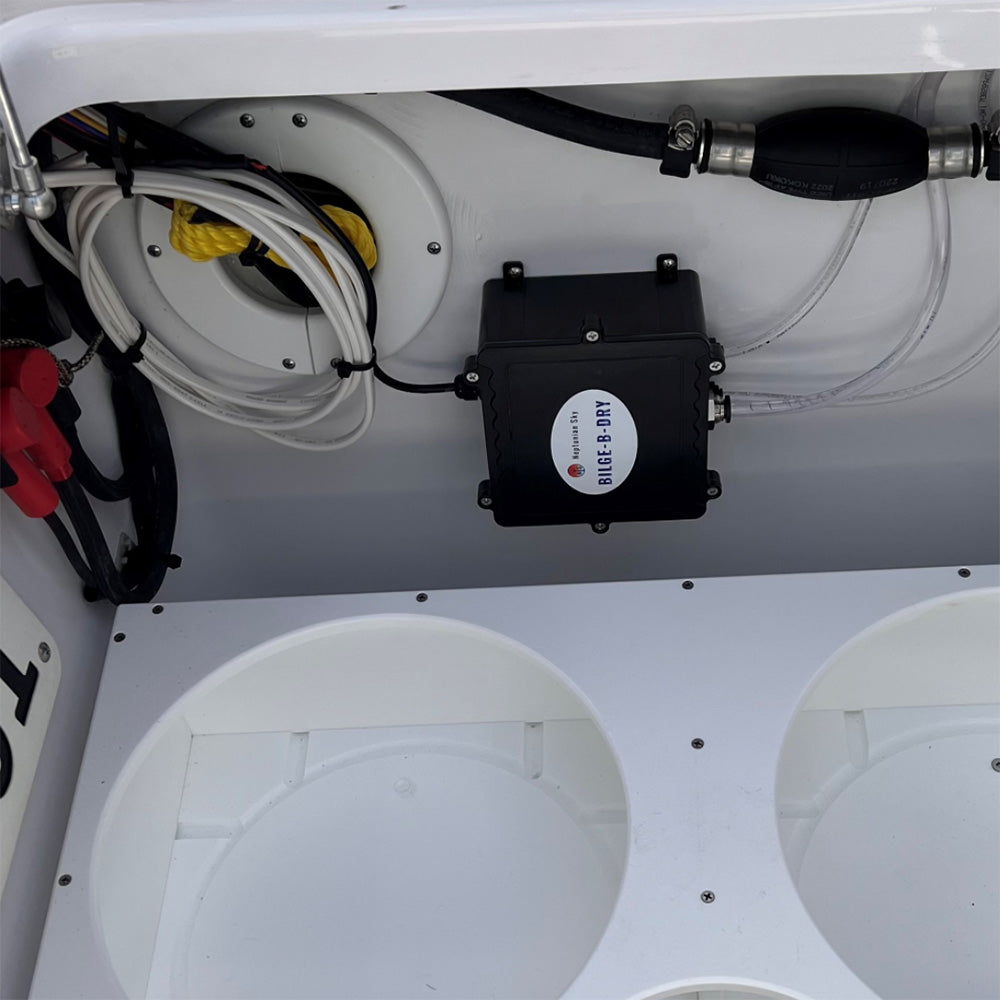 BILGE-B-DRY Triple Pump 12VDC BBD-2025-123 - Smart Device Enabled Dry Bilge System