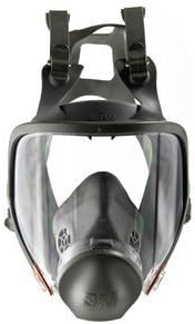 3M 6000 Series Full Facepiece Respirator – Large | Lightweight, Silicone Seal & Cool Flow Valve