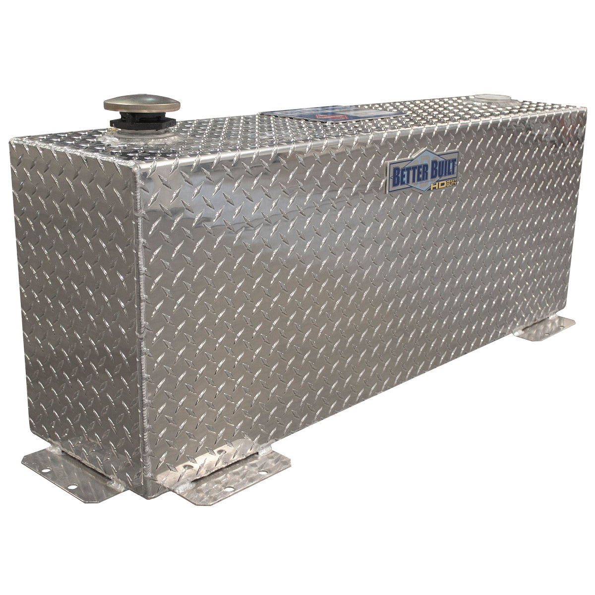 Better Built 36 Gallon Vertical Industrial Series Aluminum Transfer Tank - Durable and Efficient Fluid Management