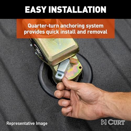 Curt Manufacturing Multifit OEM Puck System Gooseneck Ball with 4-Inch Offset - Part Number 60663