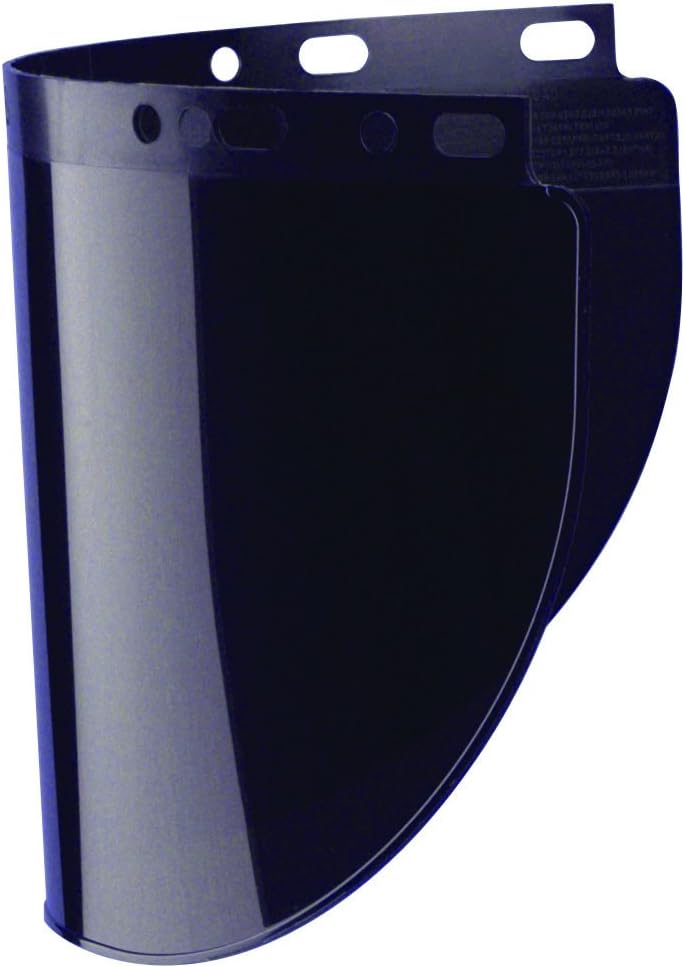 Honeywell Uvex Fibre-Metal IR/UV Shade 5.0 Face Shield Window – Model 4178IRUV5