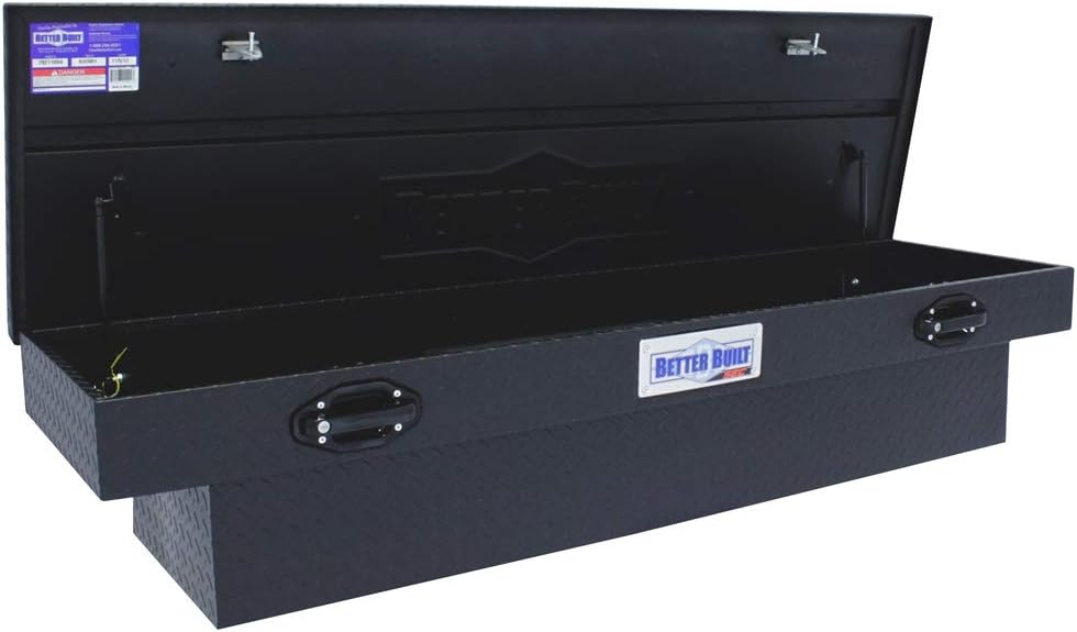 Better Built 72-Inch Single Lid Matte Black Security Container (Part #79211093)