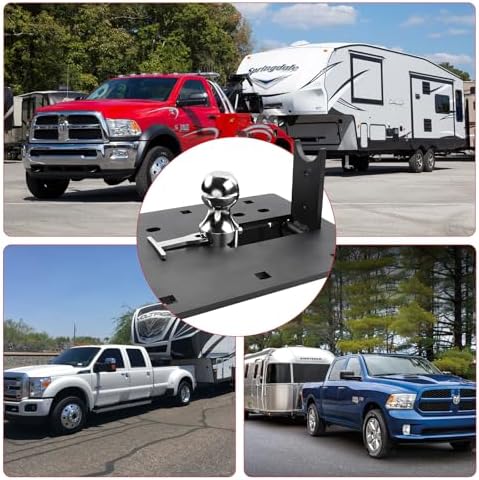 Curt Manufacturing Folding Ball Gooseneck Hitch Assembly (Part #61052)