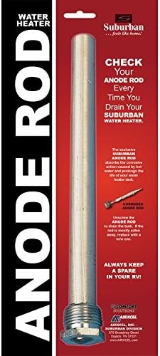 Suburban 232767 Magnesium Anode Rod – RV Water Heater Protection | Extends Tank Life