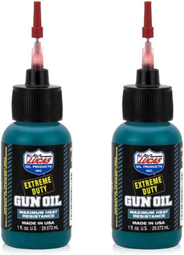 Lucas 2oz Extreme Duty Gun Oil Needle Oiler
