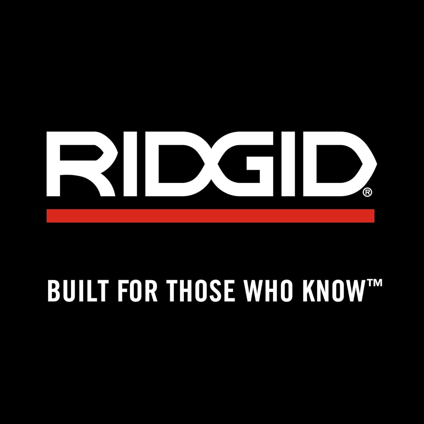 RIDGID 36475 Model 12-R Ratchet Pipe Threader Set with Die Heads & Carrying Case – 1/2" to 2" Capacity