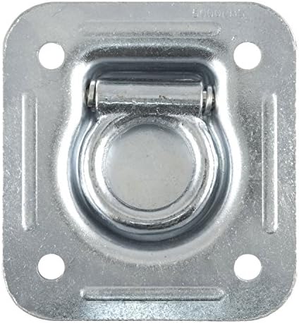 Curt Manufacturing 5000 lb Capacity Zinc Plated Recessed Floor and Wall Tie Down (Part #83600)