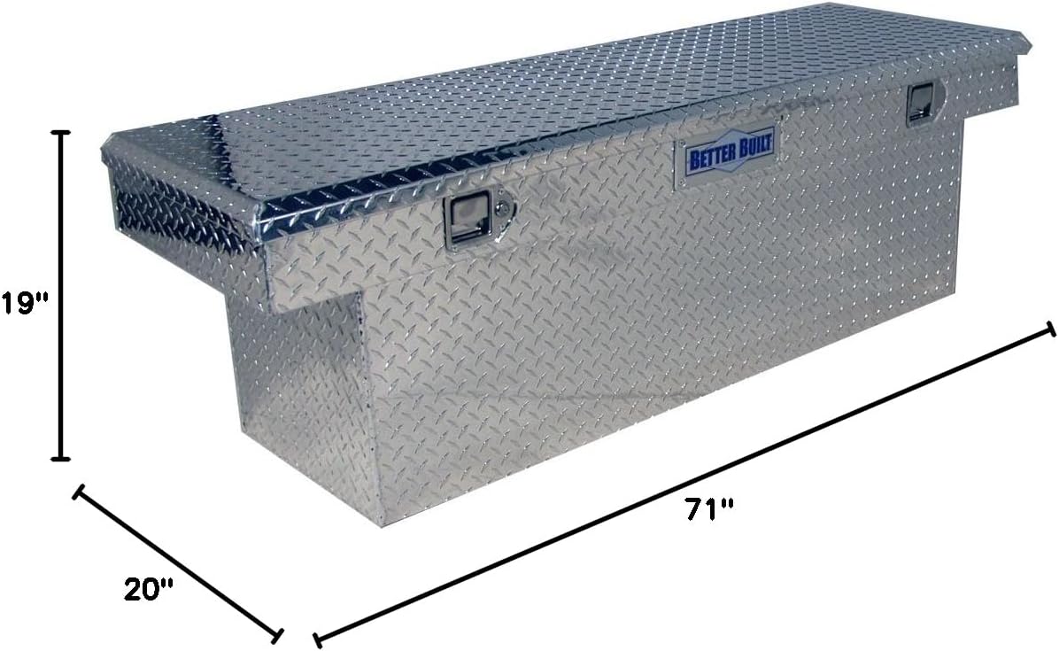 Better Built 73010966 72-Inch Crossover Single Lid Deep Truck Tool Box