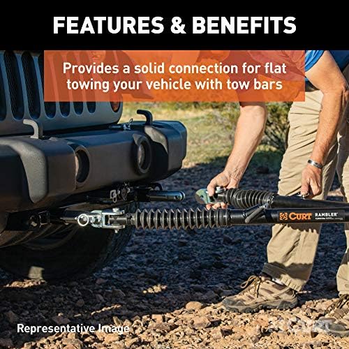 Curt Manufacturing 1214 CRV Custom Tow Bar Base Plate for Enhanced Vehicle Towing