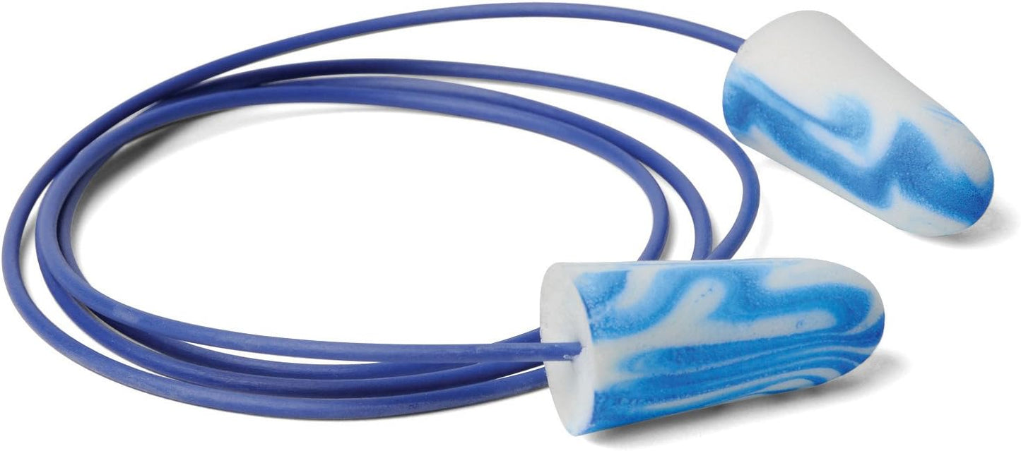 Moldex 6615 SparkPlugs® Metal Detectable Foam Earplugs – Corded, Bright Green, NRR 33 dB (100 Pairs)