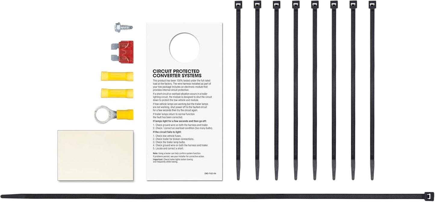 Curt Manufacturing 56544 Custom Vehicle-to-Trailer Wiring Harness for Toyota Camry (All Models)