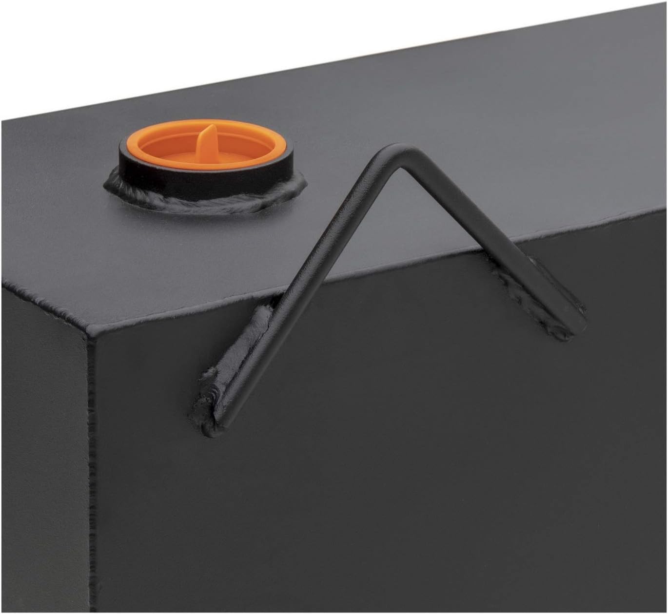 UWS United Welding Services 85 Gallon Steel Combo Transfer Tank in Matte Black (Part Number ST-85-COMBO-MB)