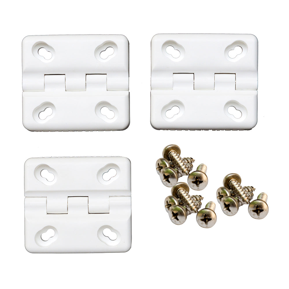 Cooler Shield CA76313 Replacement Hinge for Coleman & Rubbermaid Coolers - 3-Pack