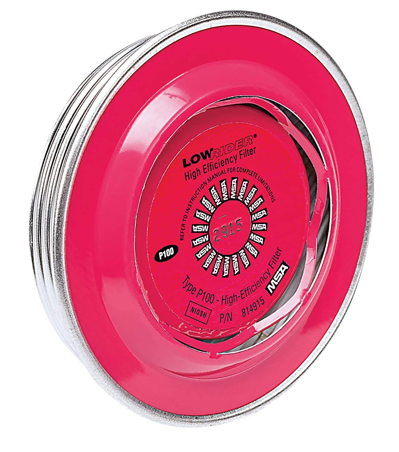 MSA Sparkfoe® P100 Particulate Filter – Low Profile Respirator Filter