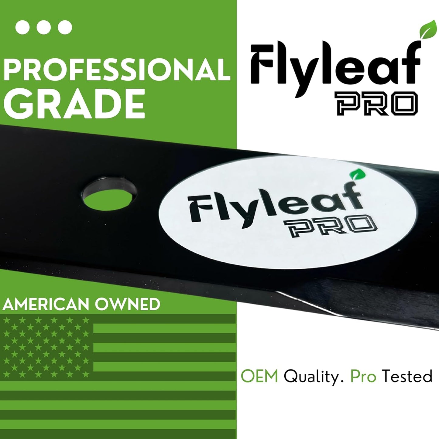 Flyleaf PRO Series 60'' Mower Blades Set of 3 - Autosphere