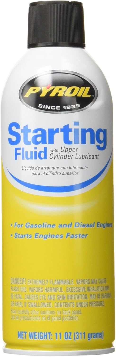 Valvoline PYSFR-11 Pyroil Starting Fluid (12/11Oz)