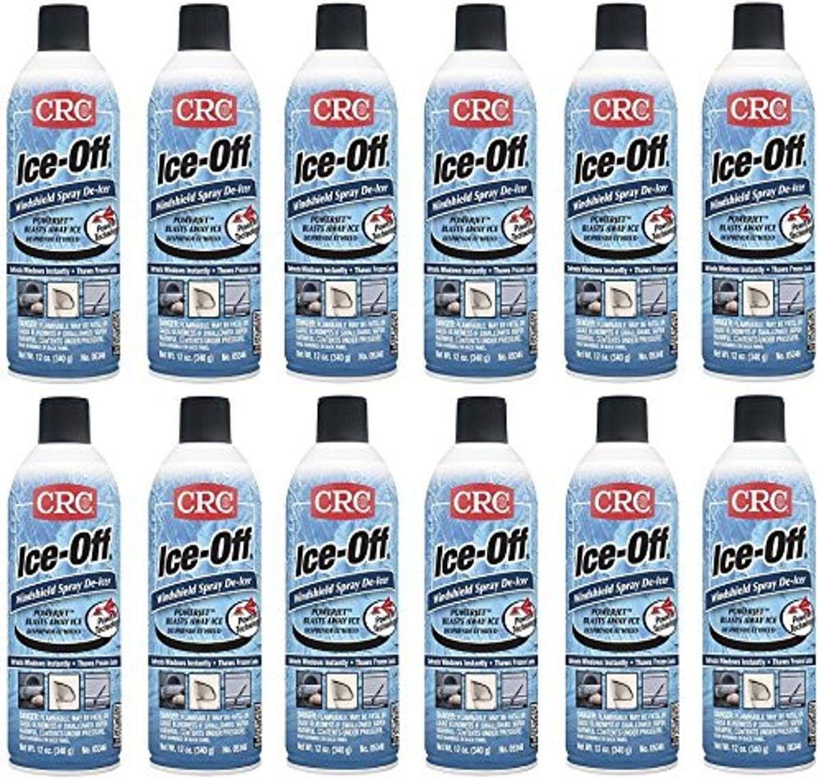 ?CRC Ice-Off Windshield Spray De-Icer - 12 Wt Oz. (Set of 3)