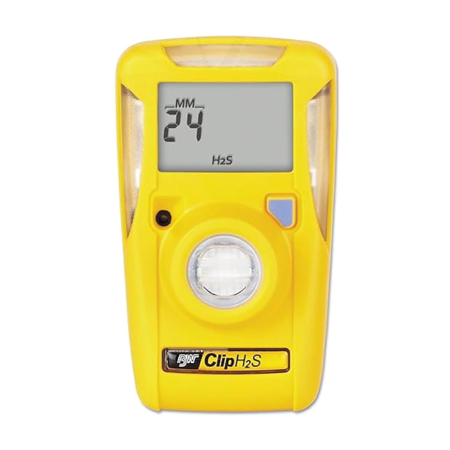 BW Technologies BWC2-H Hydrogen Sulfide (H2S) Gas Detector – Single Gas Monitor by Honeywell | Yellow, Battery Powered
