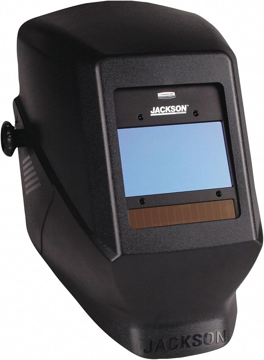 Jackson Safety 46129 Auto-Darkening Welding Helmet – Variable Shade 9–13, 3.93" x 2.36" Viewing Area, Black