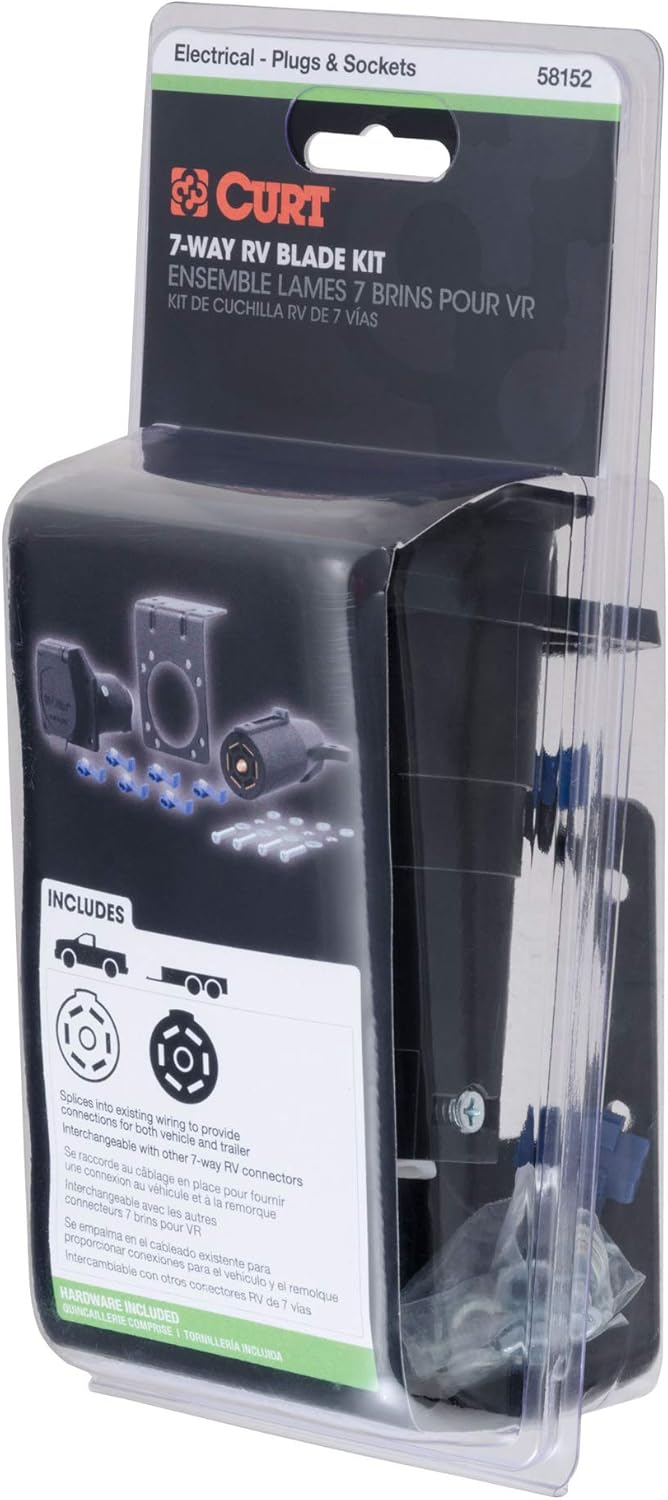 Curt Manufacturing Pkg I14/I15/I51 7-Pole Locking Connectors - Part Number 58152