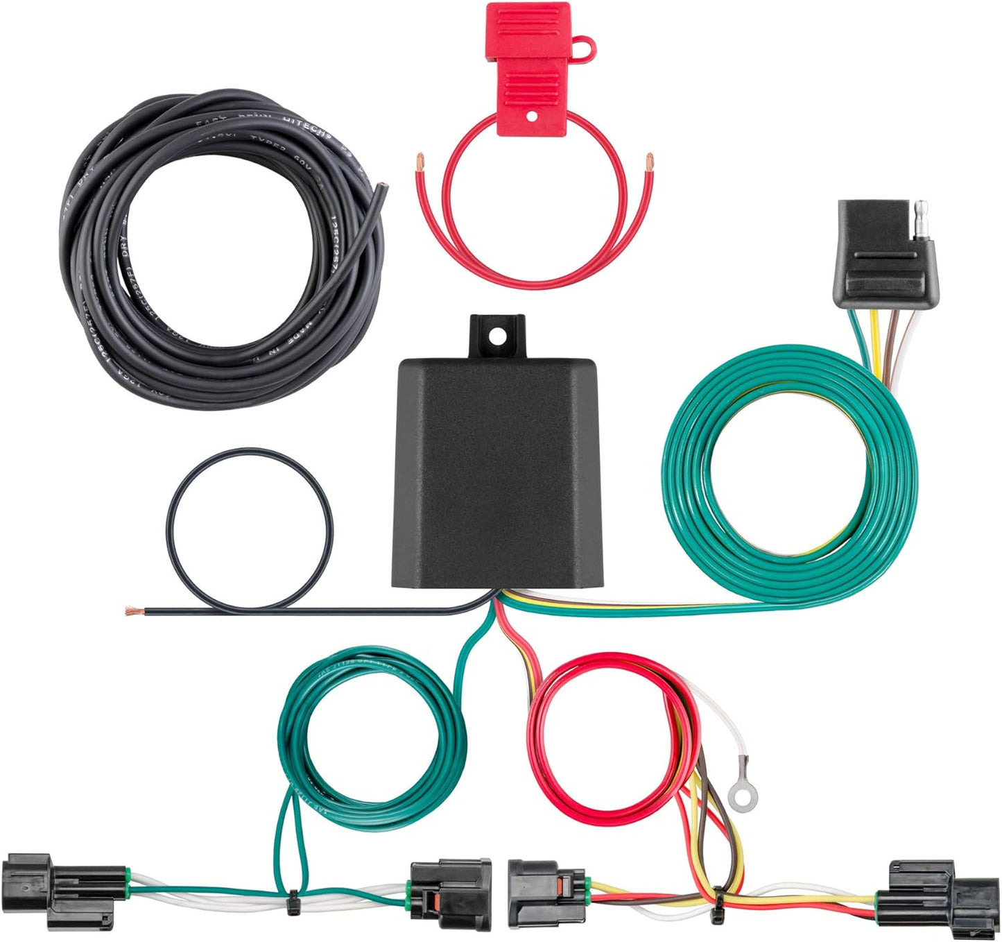 CURT 56402 4-Pin Vehicle-Side Trailer Wiring Harness for Honda Accord β Plug & Play