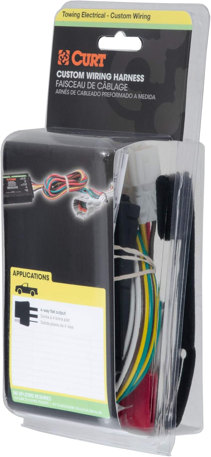 Curt Manufacturing 56513 5 Flat Output T-Connector for Trailer Wiring