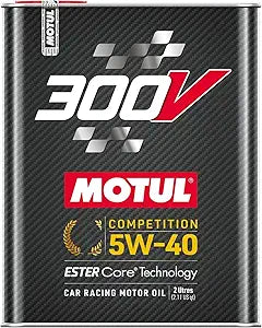 MOTUL USA 300V 5W40 Racing Oil - Case of 10 x 2 Liters