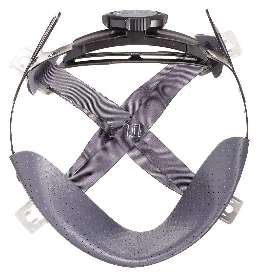 MSA 10153385 Fas-Trac III Replacement Suspension - 4-Point Attachment, Size: Standard, Skullgard/Comfo-Cap Helmet Accessory, Cap/Hat-Style Hard Hat Suspension, Adjustable, Replaceable & Durable Gear,Black