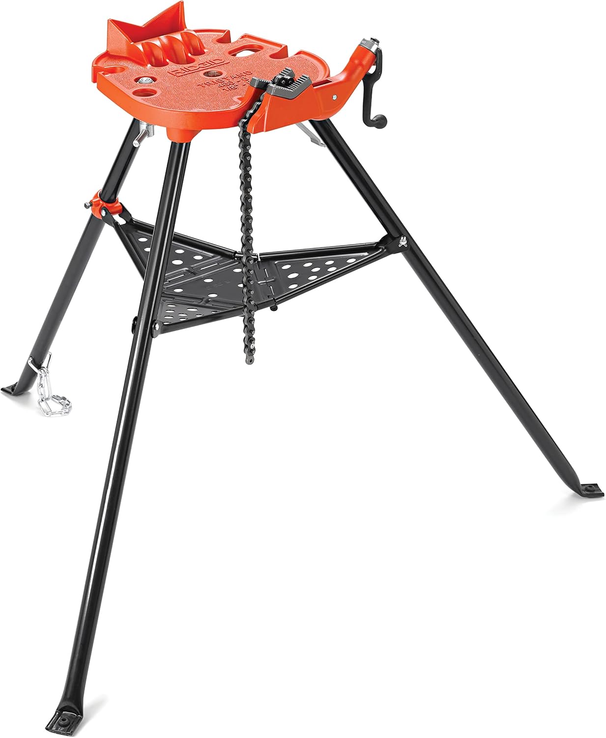 RIDGID 36273 TRISTAND® Portable Chain Vise 460-6 – Fits 1/8" to 6" Pipe Capacity