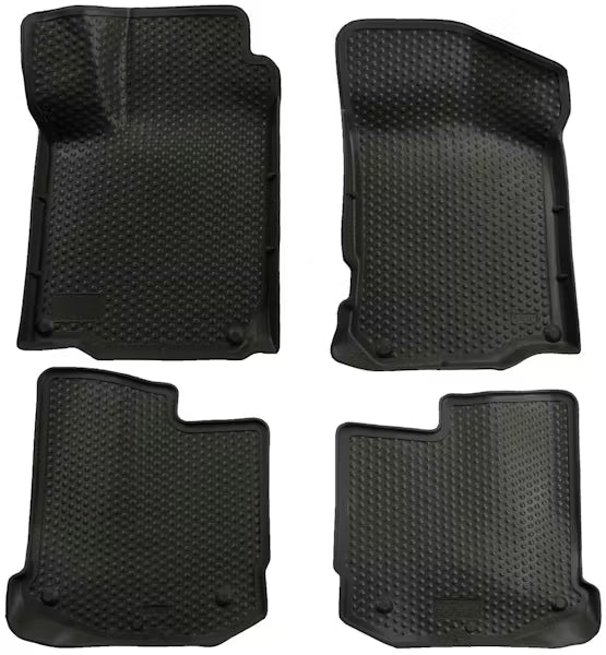 Husky Liner 89311 Front and Rear Floor Liners for Volkswagen Beetle, Jetta, and Golf in Black