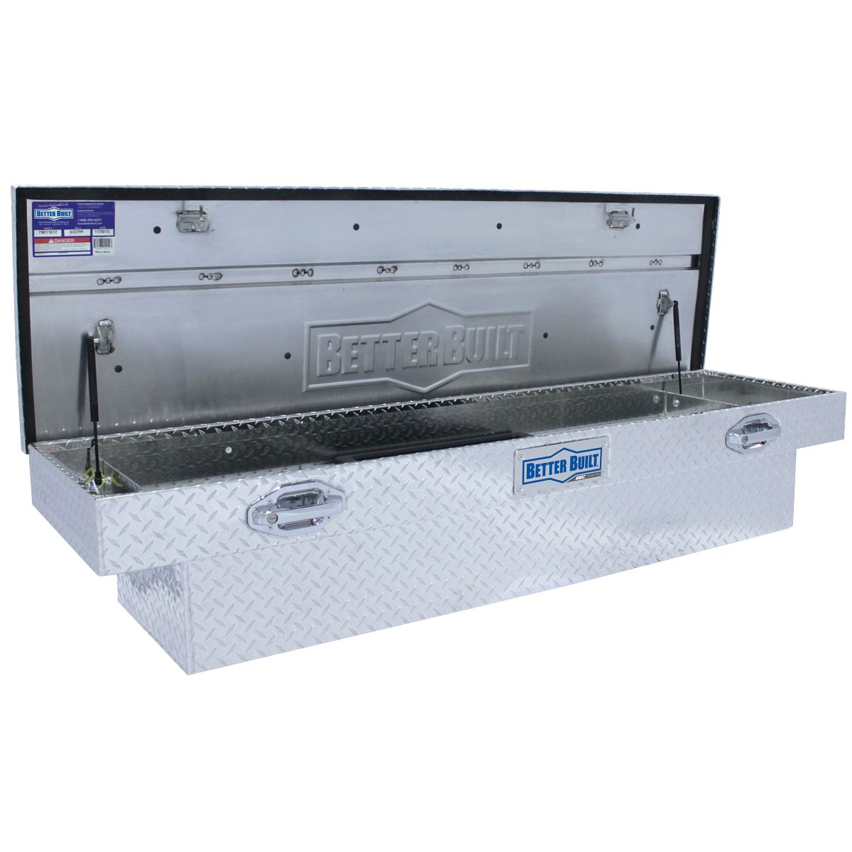 Better Built 72-Inch Crossover Single Lid Truck Tool Box - Model 79011016