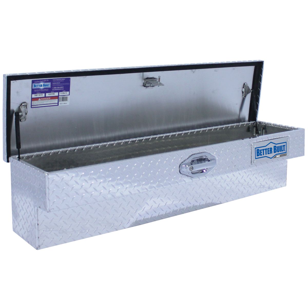 Better Built 48-Inch Loside Truck Box Brite Aluminum (Part Number 79011019)