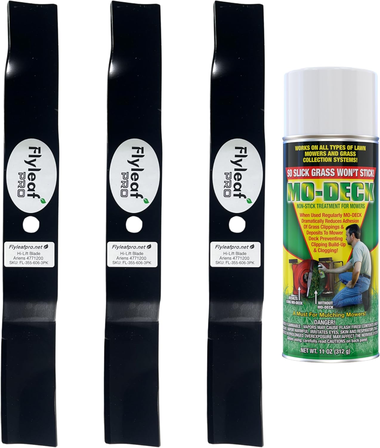 Global Climate Alliance 04771200 Replacement Blades for Ariens & Gravely 52" Zero Turn Mowers - Autosphere