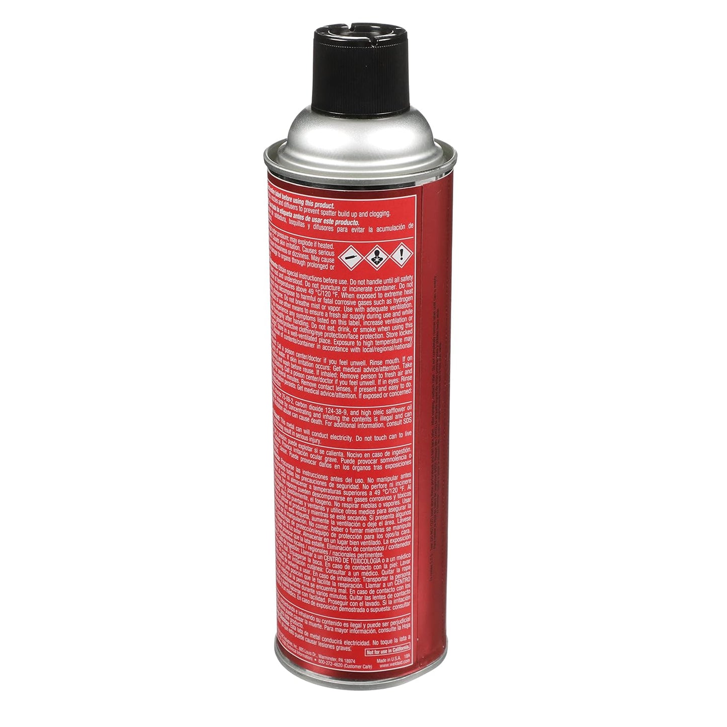 Weld-Aid Weld-Kleen HD® Anti-Spatter Spray – 20 oz Aerosol Can | Heavy-Duty, Colorless Formula
