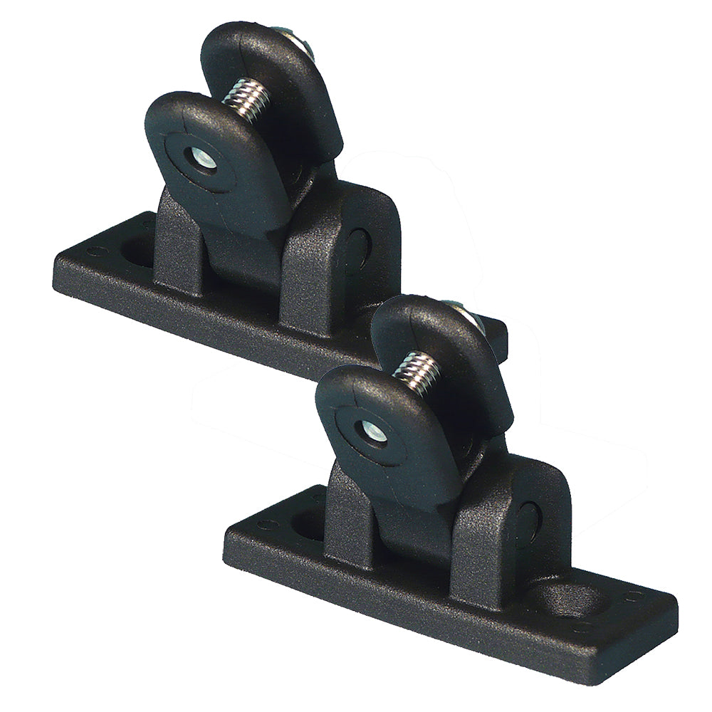Carver by Covercraft Deck Hinge Nylon Pair - Black 7782B