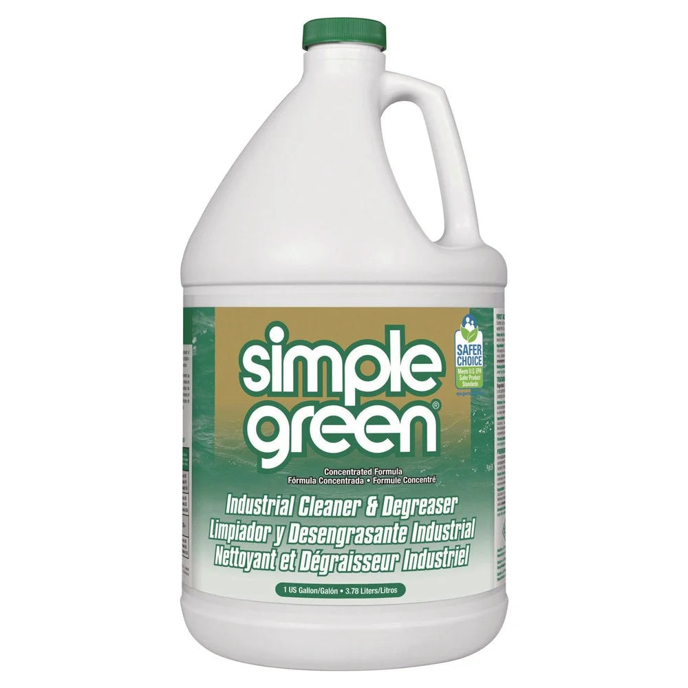 Simple Green Industrial Cleaner and Degreaser – 1 Gallon Jug, Heavy-Duty, Biodegradable, 6 Gal Case (2710200613005)